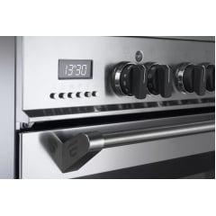 FOGÃO ELANTO PROFESSIONALE 90CM 5 QUEIRAMORES FORNO ELETRICO EM AÇO INOX 220V