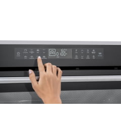 FORNO ELÉTRICO TECNO PROFISSIONAL TO138EXDP 15 FUNÇÕES COM 138 LITROS CONVECÇÃO DUPLA, COM AIR FRY PUXADOR EM LATÃO POLIDO 90CM 220V