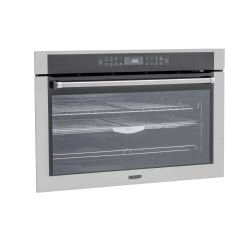 FORNO ELÉTRICO TECNO PROFISSIONAL TO138EXDP 15 FUNÇÕES COM 138 LITROS CONVECÇÃO DUPLA, COM AIR FRY PUXADOR EM LATÃO POLIDO 90CM 220V