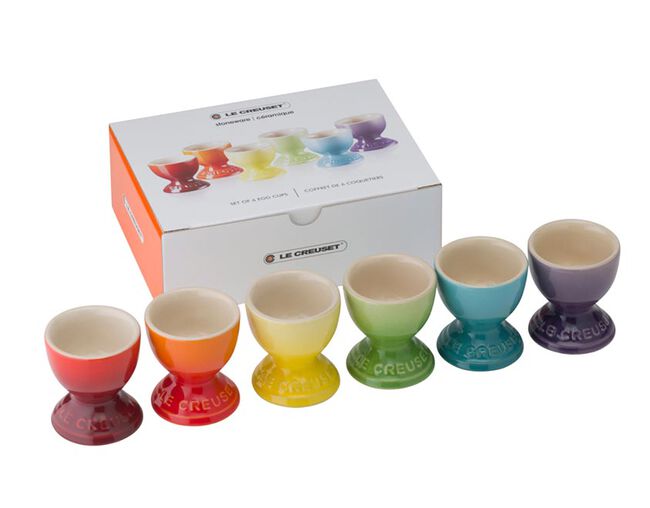 KIT C/ 6 SUPORTES P/OVO GIFT COLLECTION LE CREUSET